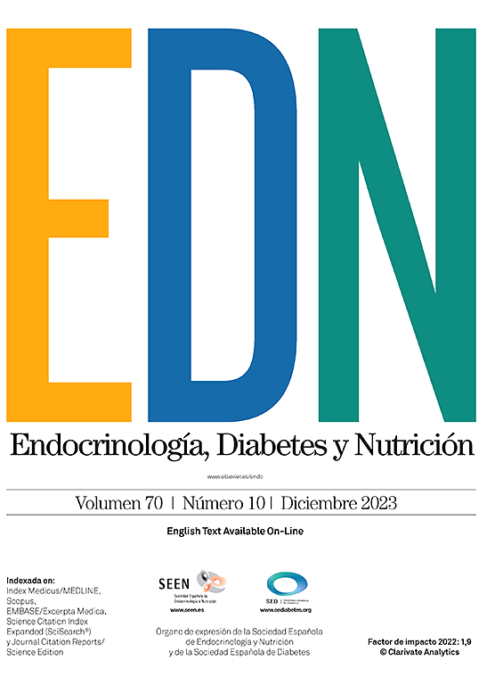 Go to journal home page - Endocrinología, Diabetes y Nutrición